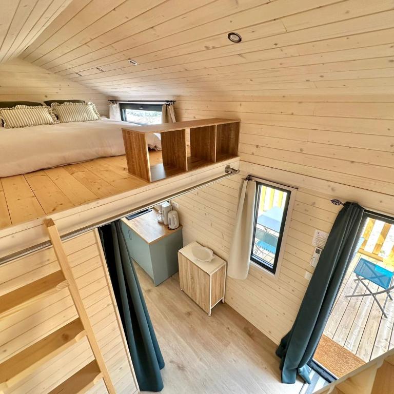 BERCK-PLAGE - Location saisonnière Tiny House insolite - 4 hébergements atypiques avec terrasse privée, proche mer, parking privé et gratuit, idéal weekend romantique, vacances en famille ou groupe - Chalet mit 2 Schlafzimmern - 15
