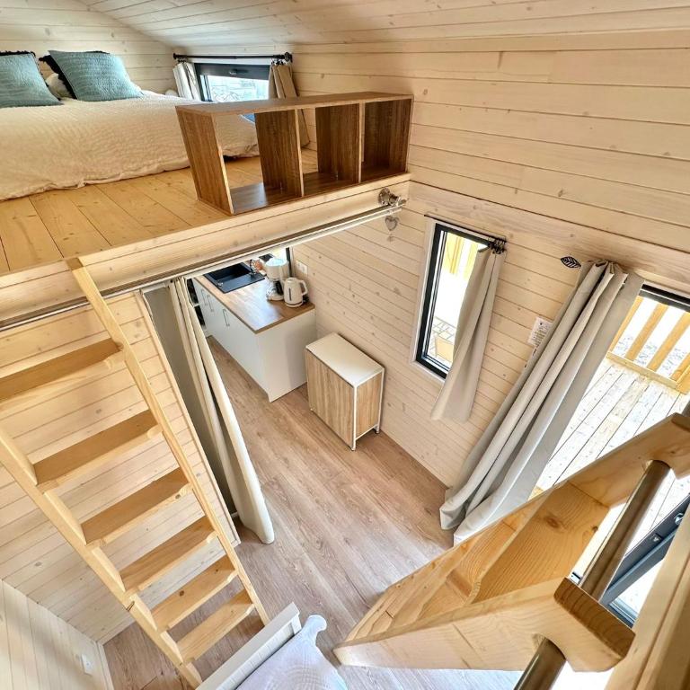 BERCK-PLAGE - Location saisonnière Tiny House insolite - 4 hébergements atypiques avec terrasse privée, proche mer, parking privé et gratuit, idéal weekend romantique, vacances en famille ou groupe - Chalet mit 2 Schlafzimmern - 15