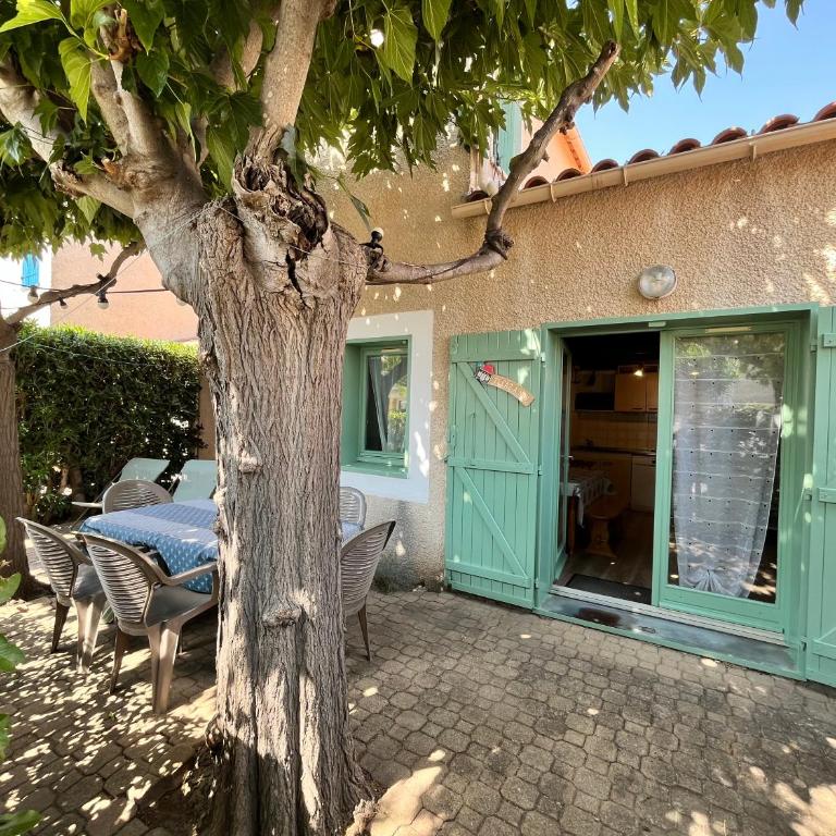 300m de la plage, adorable maison sud 2 chambres 5 couchages terrasse ombragée parking LRHP14 - Maison 2 Chambres - 19