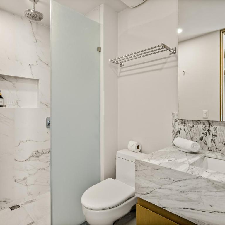 Business studio-apartment near the beach - Two-Bedroom Apartment with Balcony - 5