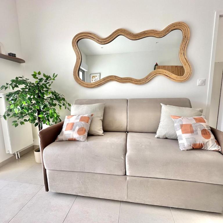 Capucine - Bel appart bohème à deux pas de la plage de Berck - One-Bedroom Apartment with Balcony - 7