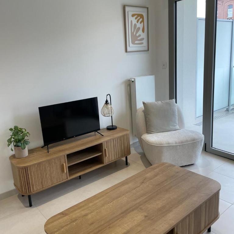 Capucine - Bel appart bohème à deux pas de la plage de Berck - One-Bedroom Apartment with Balcony - 10