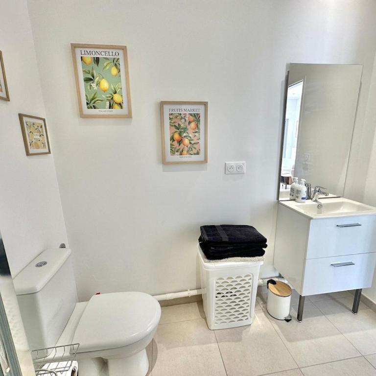 Capucine - Bel appart bohème à deux pas de la plage de Berck - One-Bedroom Apartment with Balcony - 15