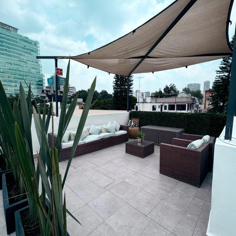 Polanco king suite Roof Top - One-Bedroom Apartment - 22