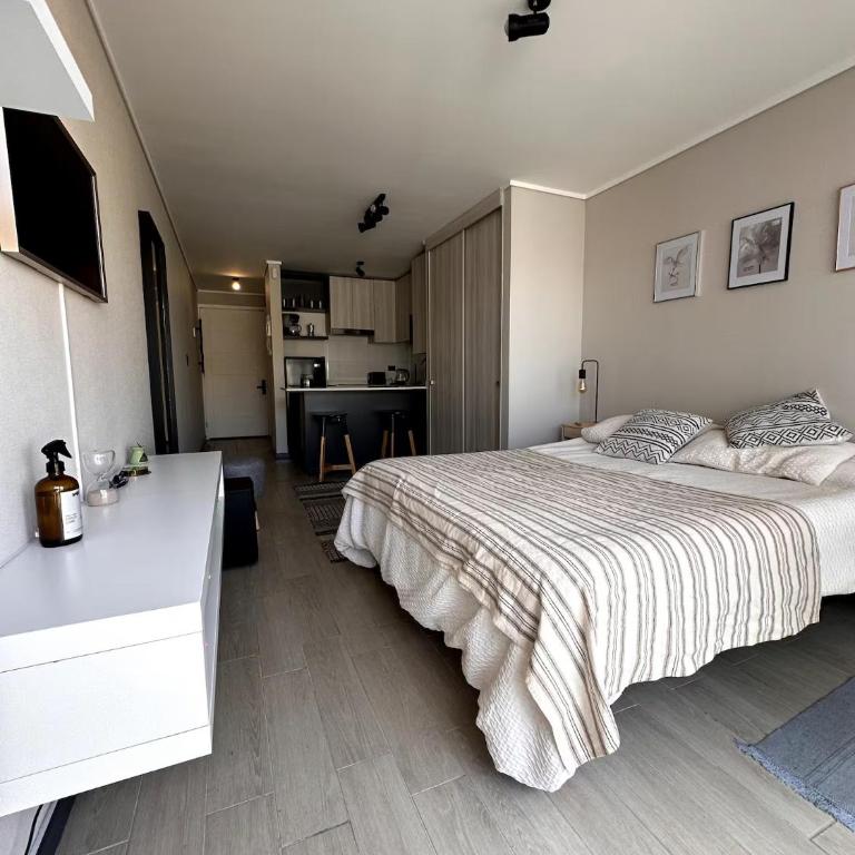 Departamento estudio con terraza vista al mar - Apartamento de 1 dormitorio - 4