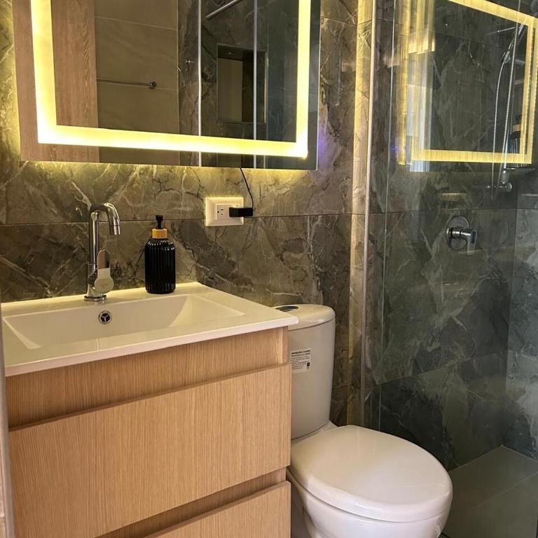 Modern apart with pool, 2bedrooms, AC and security - Apartamento de 2 dormitorios - 36