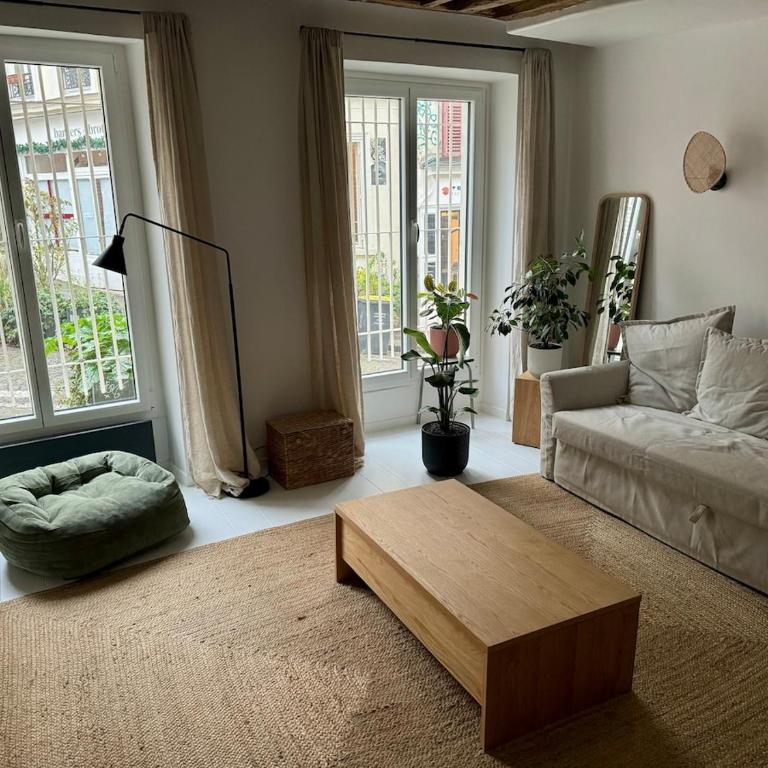 Private garden in Montmartre - Appartement 1 Chambre - 13