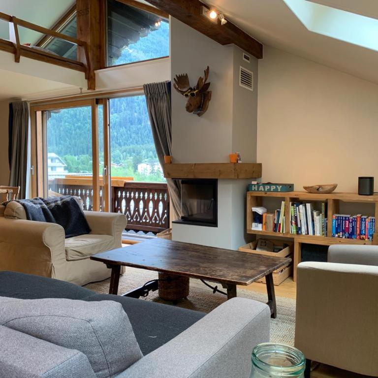 Amazing Mt Blanc View 2 Bed, Parking, 10mins walk - Appartement 3 Chambres - 6