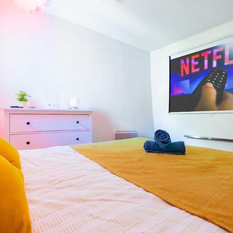 Le Cosy Talian T2 calme absolu Terrasse et WiFi - Apartment mit 1 Schlafzimmer - 11