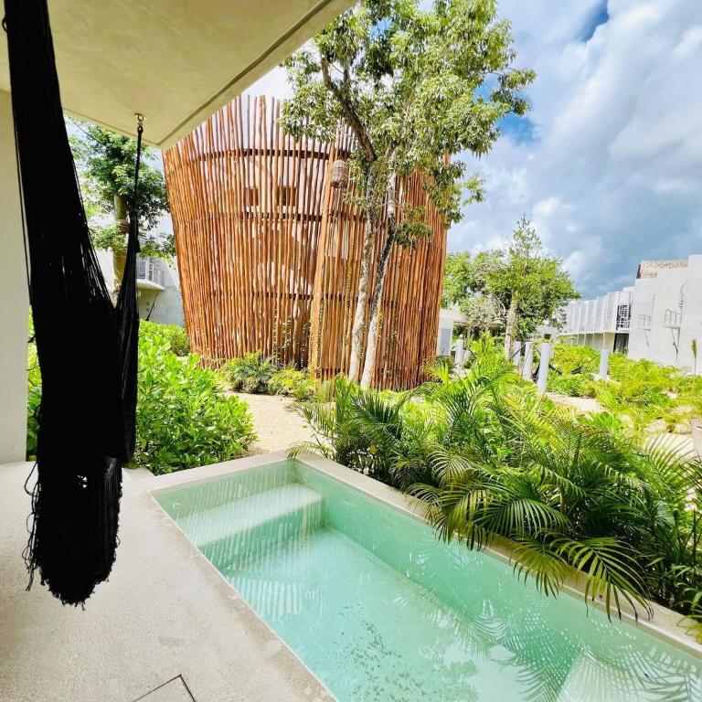 Private Pool New Apartment King Bed Wifi 504 Selva - One-Bedroom Apartment with Pool View - 4