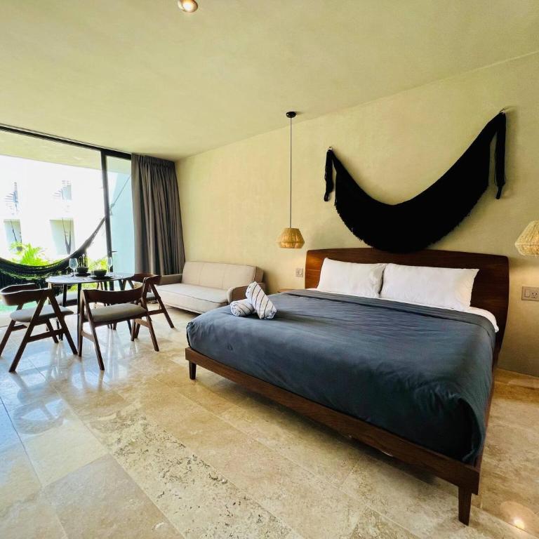 Private Pool New Apartment King Bed Wifi 504 Selva - One-Bedroom Apartment with Pool View - 9