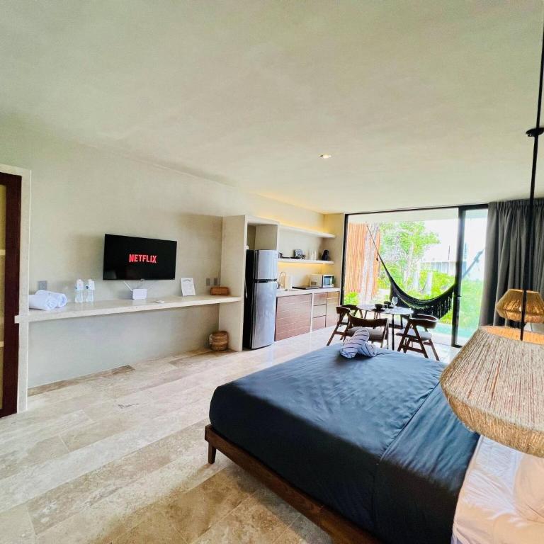 Private Pool New Apartment King Bed Wifi 504 Selva - One-Bedroom Apartment with Pool View - 16
