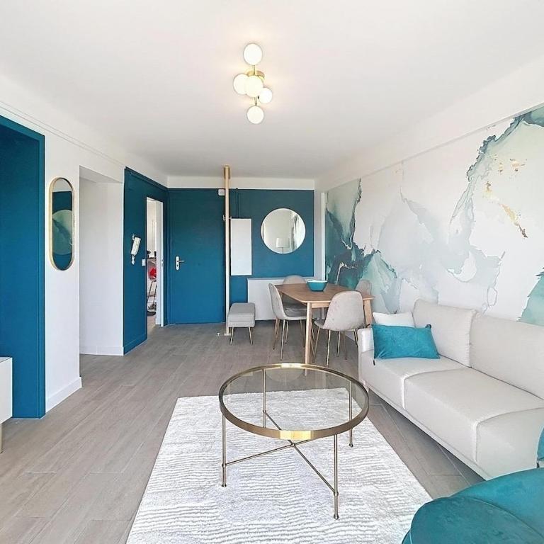 Beautiful 4 rooms sea airport - Appartement 3 Chambres - 10