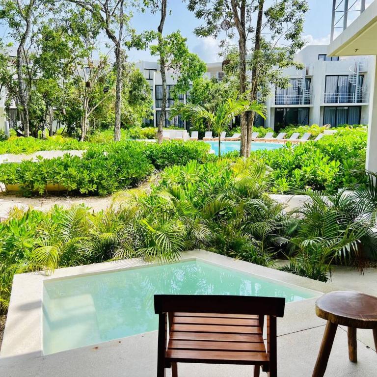 Private Pool New Apartment King Bed Wifi 601 Selva - One-Bedroom Apartment with Pool View - 46