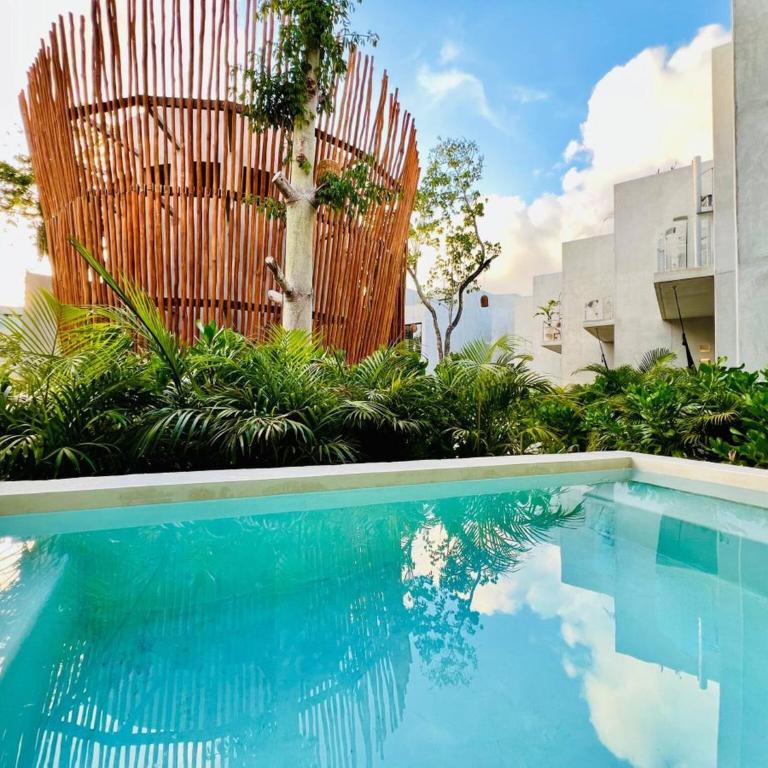 Private Pool New Apartment King Bed Wifi 407 Selva - One-Bedroom Apartment with Terrace - 3