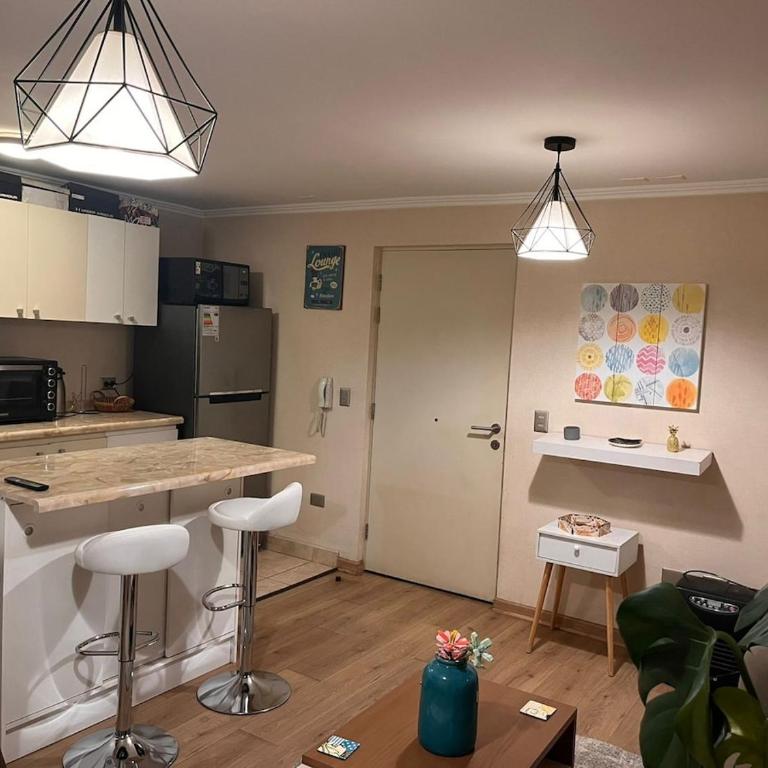 Departamento en Villarrica con vista al volcán para 4 personas - Apartamento de 2 dormitorios - 12