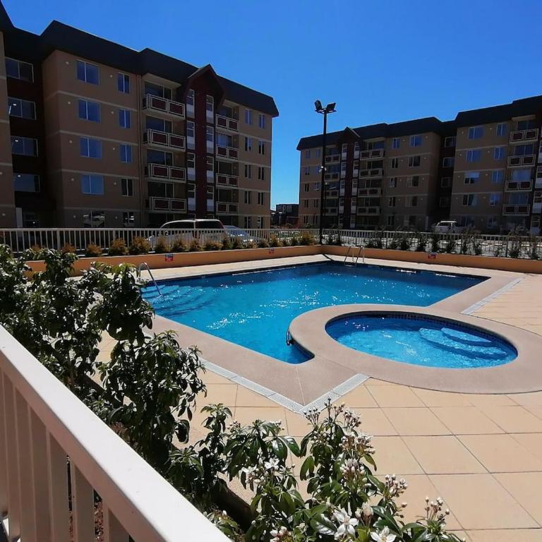 Departamento en Villarrica con vista al volcán para 4 personas - Apartamento de 2 dormitorios - 1