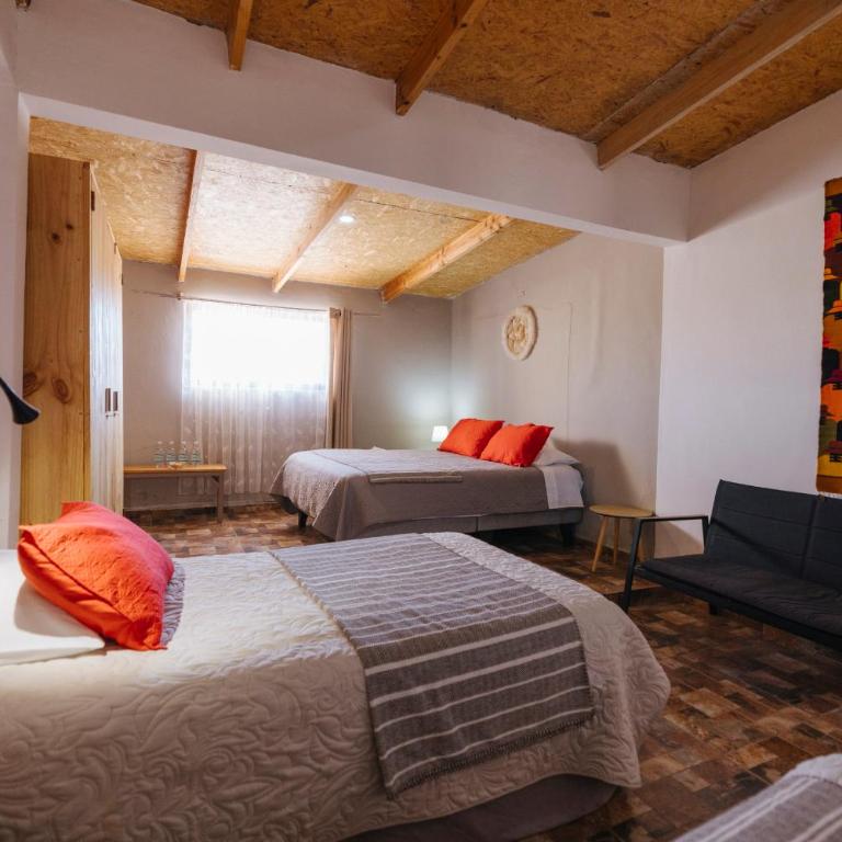 Peumayen Atacama cabaña&Hostal - Hostel Triple Room with Private Bathroom - 12