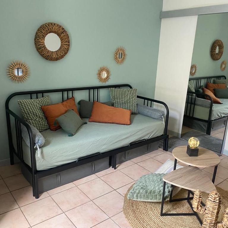 Aix-en-Provence, Charmant studio idéalement situé avec Clim et linge fourni - Appartement 1 Chambre - 6