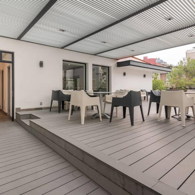 Insurgentes APT Private Balcony, Roof Lounge - Apartamento - 32