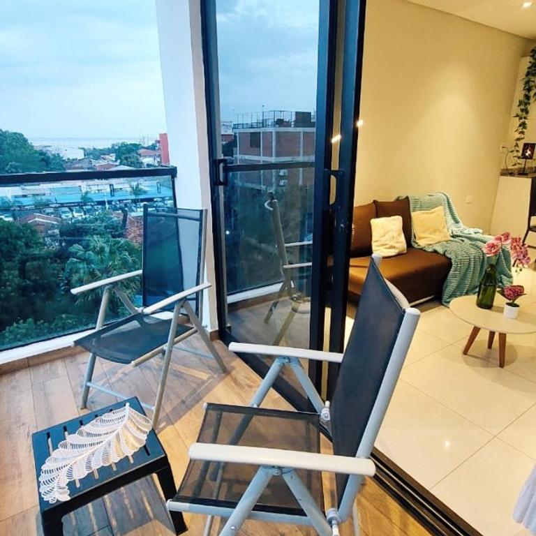 Modern apartment with pool, near Costanera beach - One-Bedroom Apartment - 7