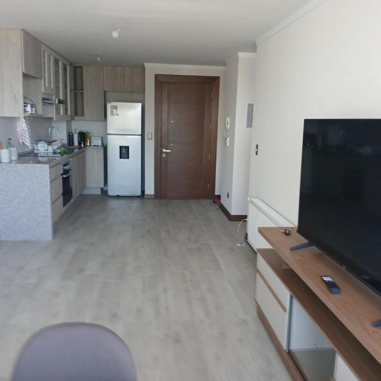 Departamento nuevo, amoblado, gran vista al mar, a pasos de la playa - Two-Bedroom Apartment - 4