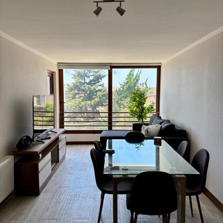 Departamento nuevo, amoblado, gran vista al mar, a pasos de la playa - Two-Bedroom Apartment - 7