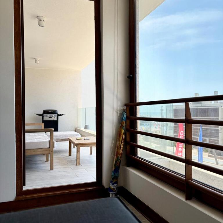 Departamento nuevo, amoblado, gran vista al mar, a pasos de la playa - Two-Bedroom Apartment - 12