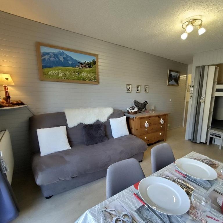 Studio cabine 2/3 pers avec grande terrasse et vue montagne à Aussois - FR-1-508B-51 - Studio - 1