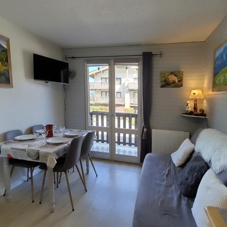 Studio cabine 2/3 pers avec grande terrasse et vue montagne à Aussois - FR-1-508B-51 - Studio - 4