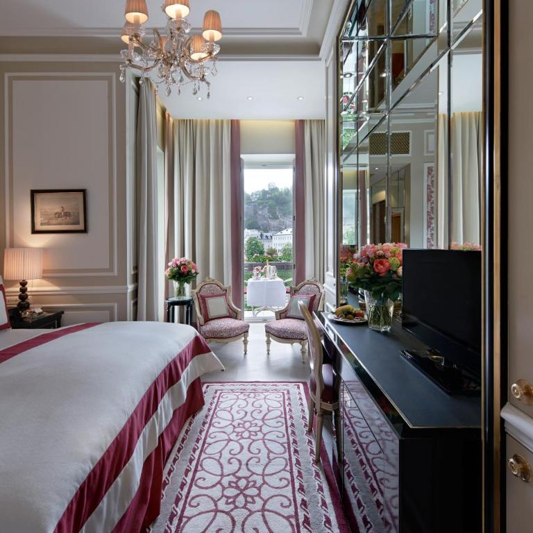 Hotel Sacher Salzburg - Deluxe Doppelzimmer mit Flussblick - 1