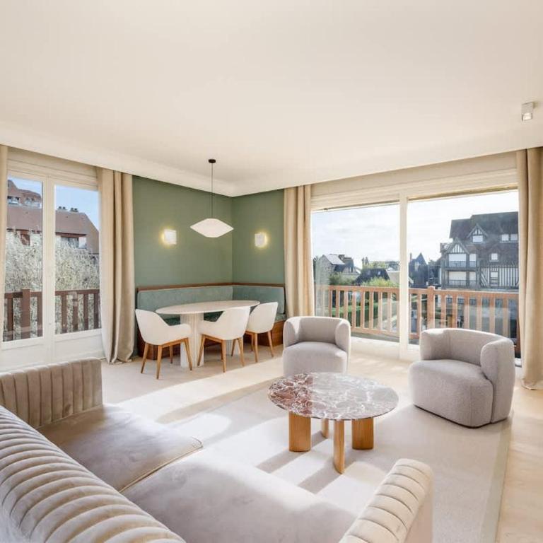 Luxury sea view 3BR-2BA with services in Deauville - Appartamento con 3 Camere da Letto - 1