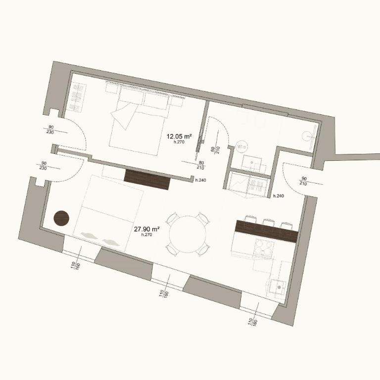 KODERLE SUITE K1 Bucaneve - Appartamento con 1 Camera da Letto - 37