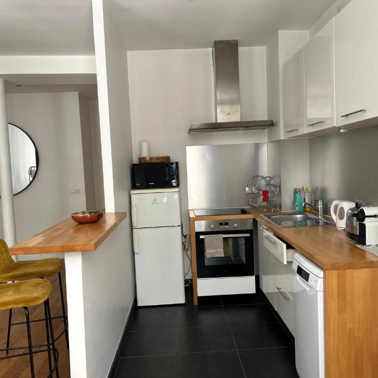Appartement Cosy Louvre Sentier - Apartamento de 1 dormitorio - 4