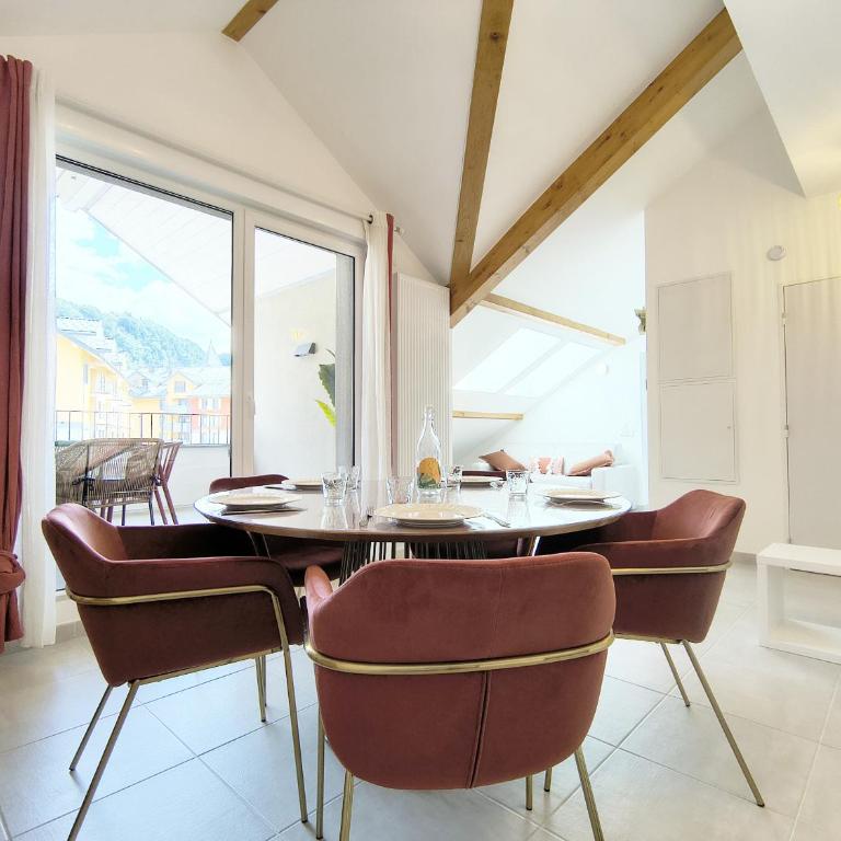 Les Thermes de Saint Gervais - Apartment mit Balkon - 1