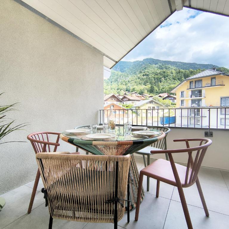 Les Thermes de Saint Gervais - Apartment mit Balkon - 6