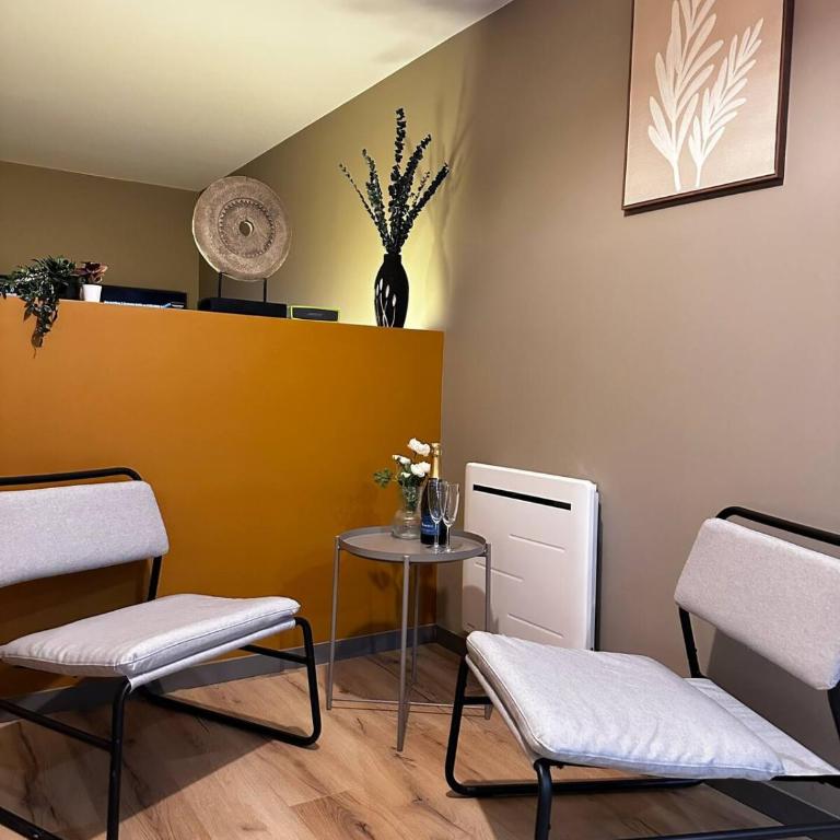 L'Écrin Bohème - Jacuzzi & Sauna - Amiens - Apartment mit 1 Schlafzimmer - 5