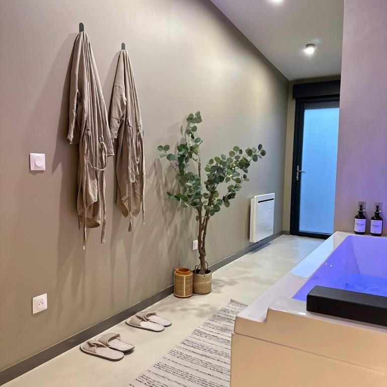 L'Écrin Bohème - Jacuzzi & Sauna - Amiens - Apartment mit 1 Schlafzimmer - 9