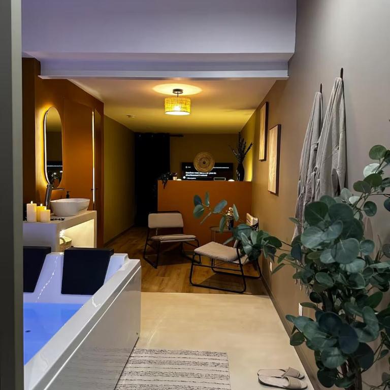 L'Écrin Bohème - Jacuzzi & Sauna - Amiens - Apartment mit 1 Schlafzimmer - 2