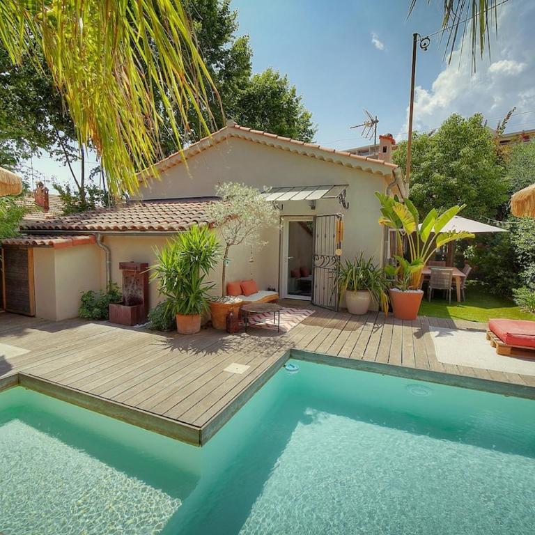 FRGK Villa Bohème Chic Private Pool UltraFast WiFi - Villa avec Piscine Privée - 1