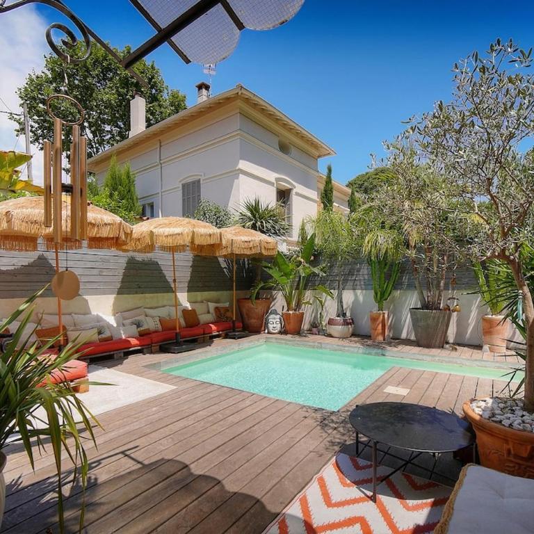 FRGK Villa Bohème Chic Private Pool UltraFast WiFi - Villa avec Piscine Privée - 51