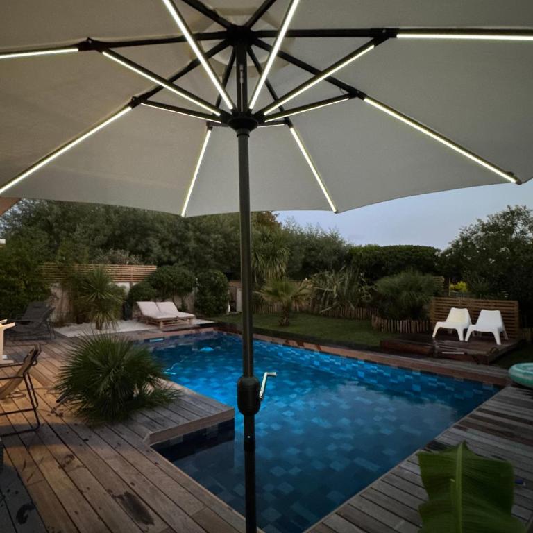 VILLA EVE Bord de plage spa piscine roof top - Villa mit privatem Pool - 57
