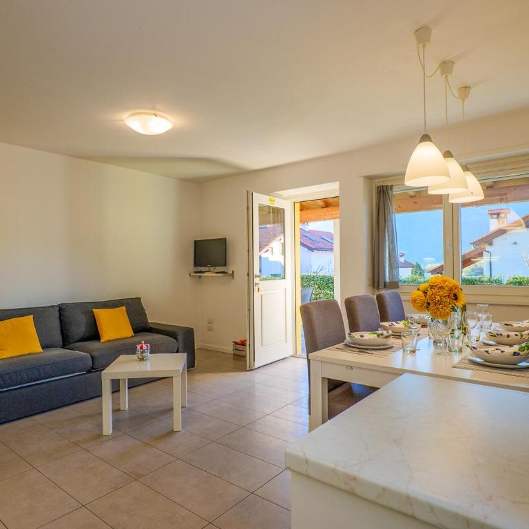 Rose Gialla Firsia Garten Ferienwohnung EG - Appartement avec Vue sur la Montagne - 5