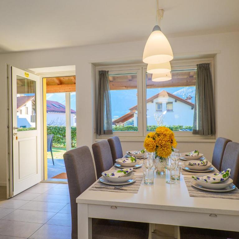 Rose Gialla Firsia Garten Ferienwohnung EG - Appartement avec Vue sur la Montagne - 9