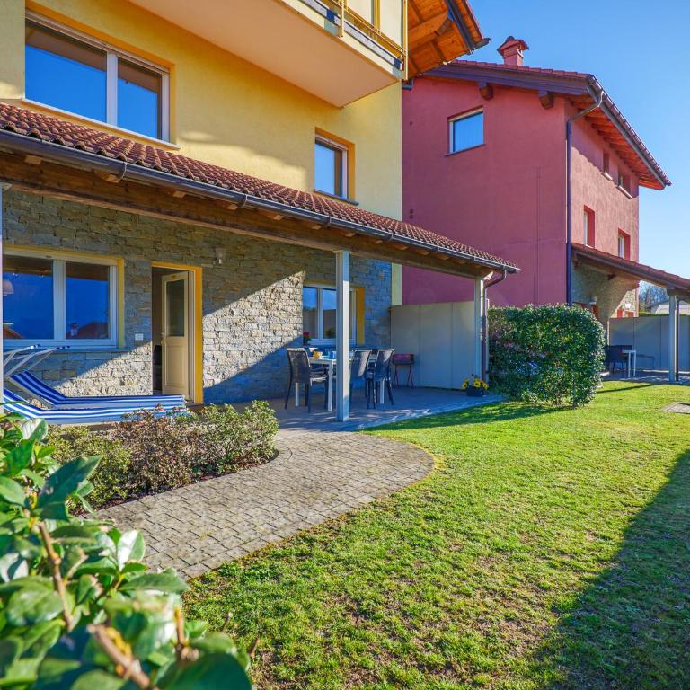 Rose Gialla Firsia Garten Ferienwohnung EG - Appartement avec Vue sur la Montagne - 19