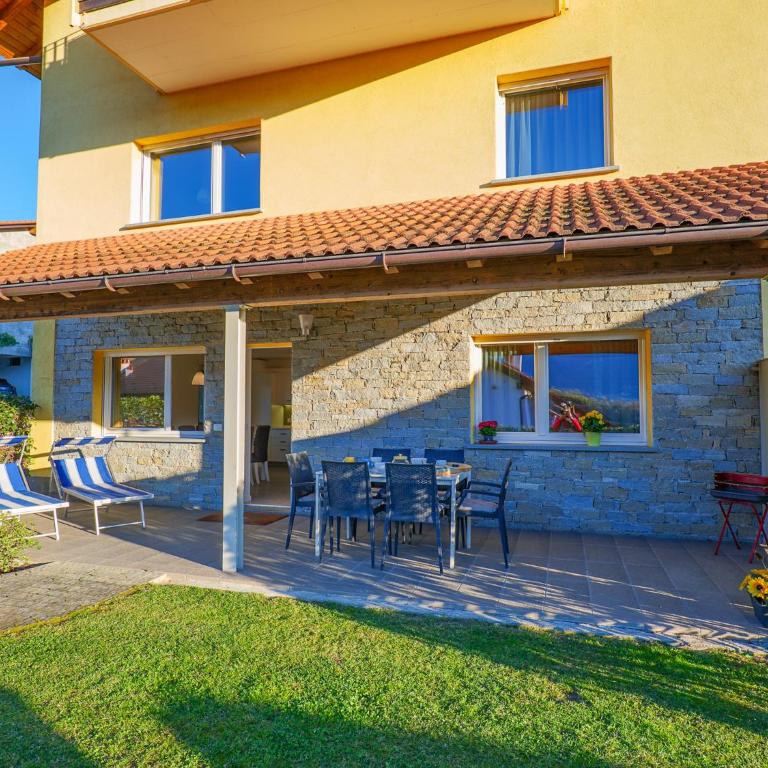 Rose Gialla Firsia Garten Ferienwohnung EG - Appartement avec Vue sur la Montagne - 10