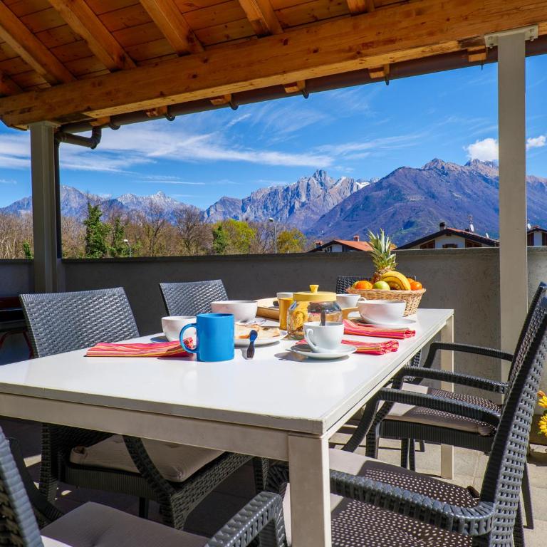 Rose Gialla Pastella Terrassen Ferienwohnung OG - Appartamento con Vista Montagna - 2