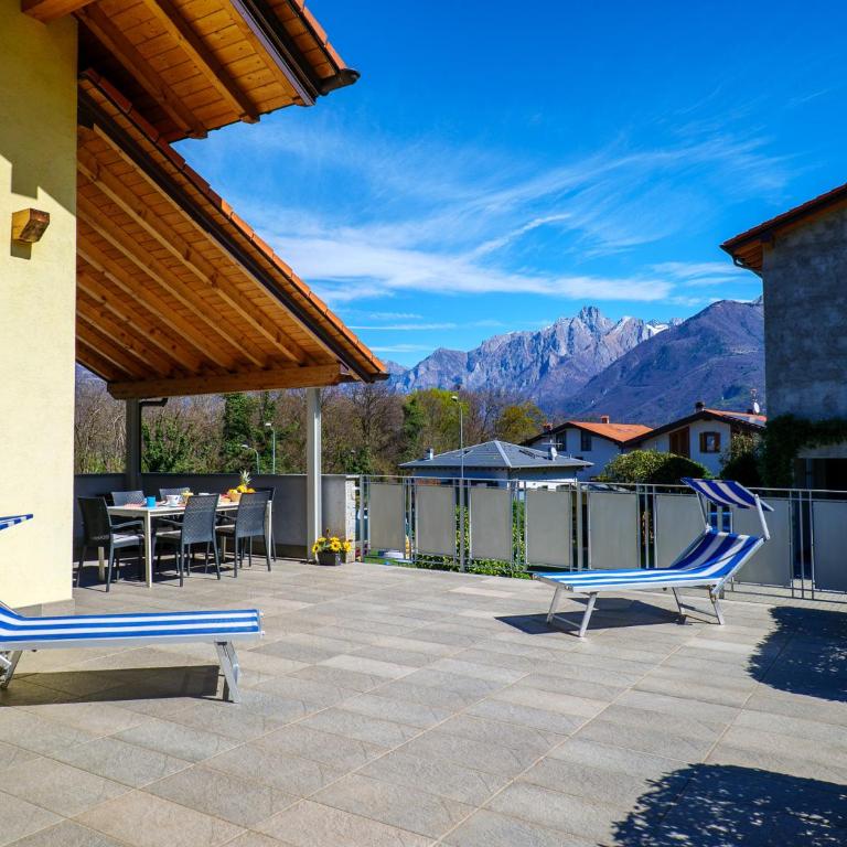 Rose Gialla Pastella Terrassen Ferienwohnung OG - Appartamento con Vista Montagna - 3