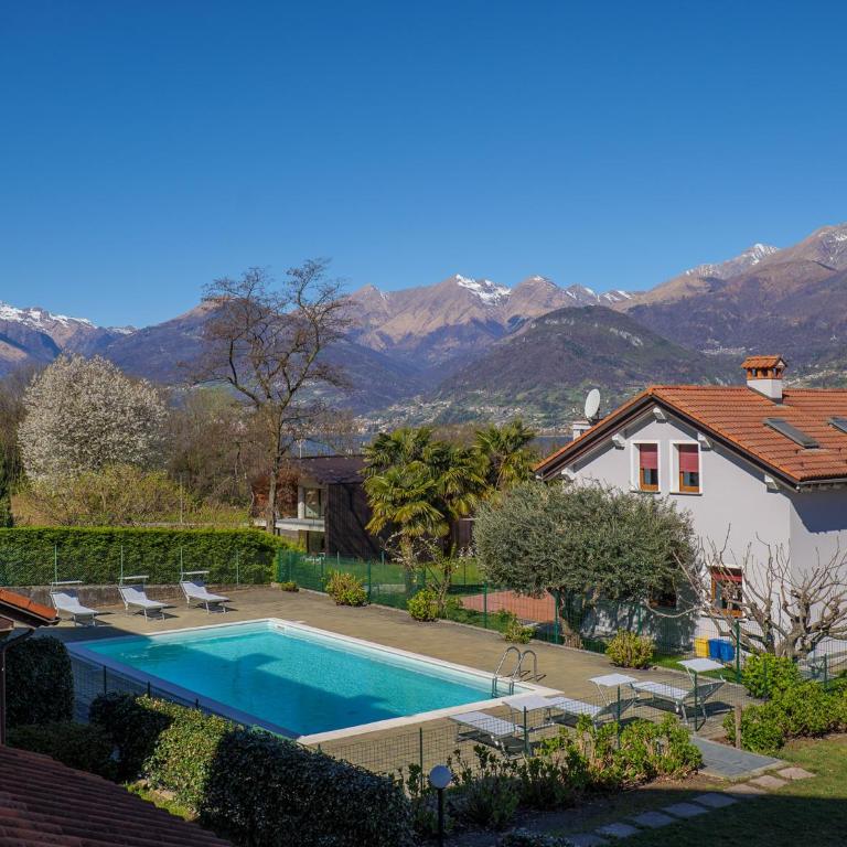 Rose Gialla Pastella Terrassen Ferienwohnung OG - Appartamento con Vista Montagna - 4