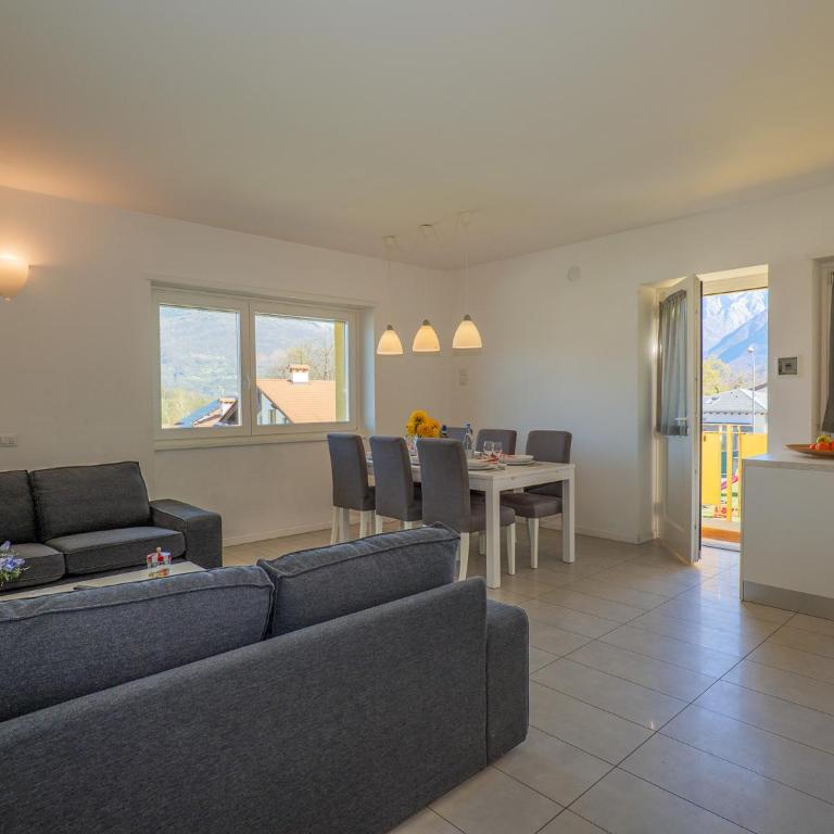 Rose Gialla Pastella Terrassen Ferienwohnung OG - Appartamento con Vista Montagna - 5